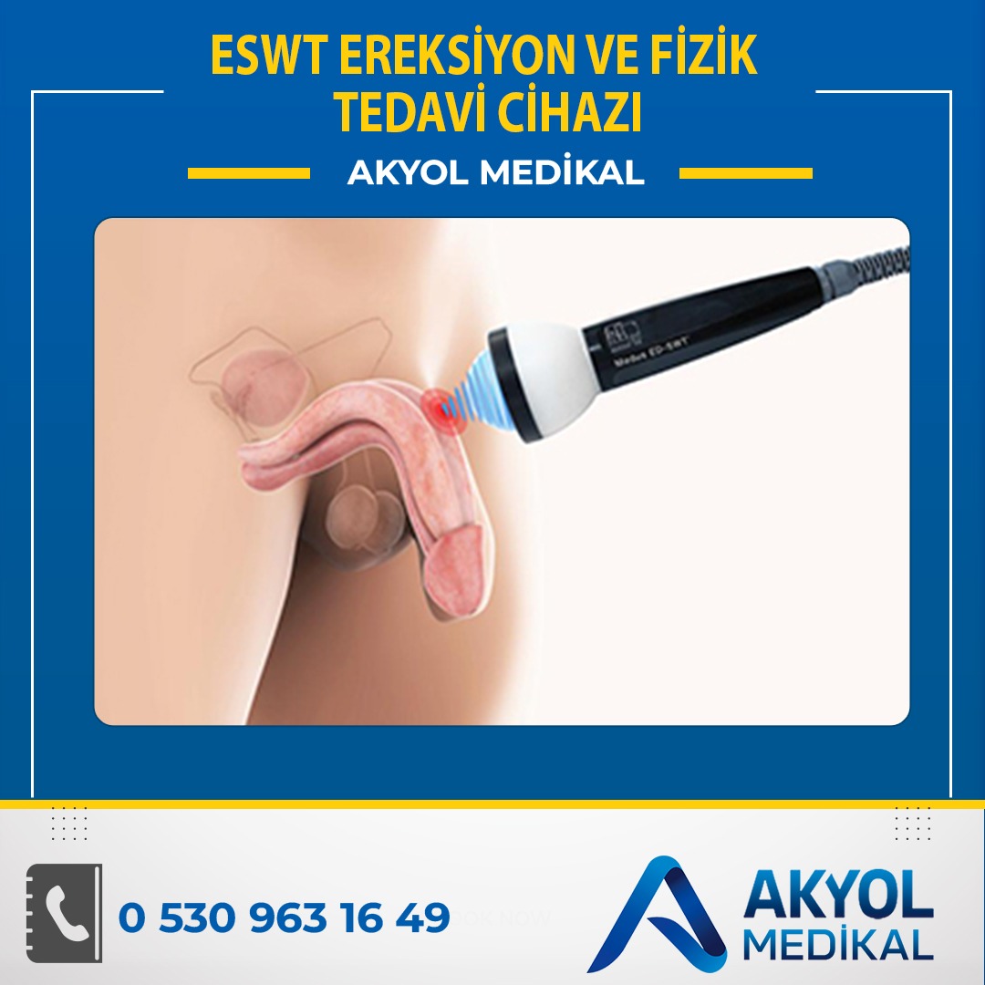 ESWT Ereksiyon ve Fizik Tedavi Cihazı