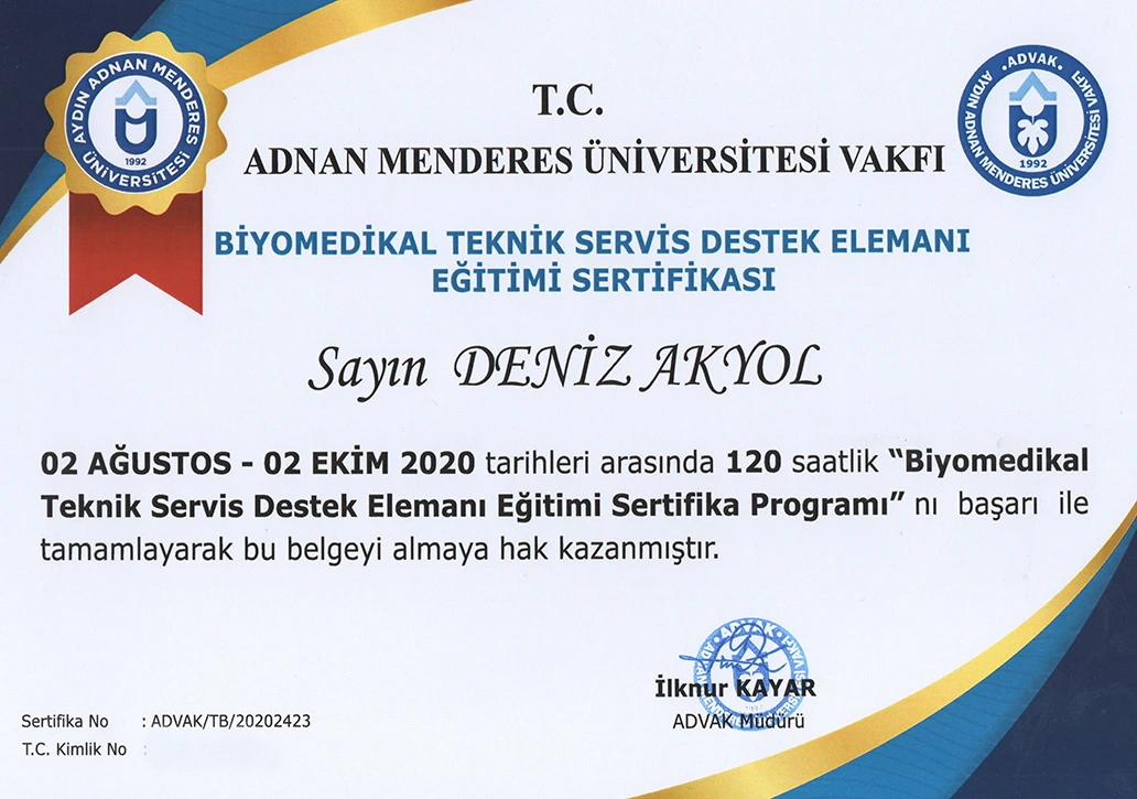 Akyol Medikal Sertifika